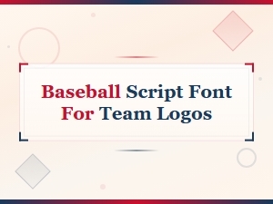 Free Baseball Script Fonts for Team Logos – Download Now