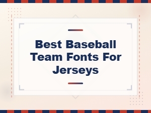 Best Free Baseball Team Fonts for Jerseys Download